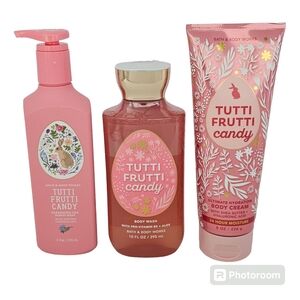 Bath & Body Works Tutti Frutti Candy Cream Wash Gel Hand Soap NEW